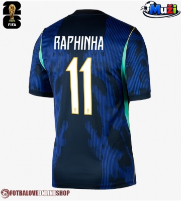Brazílie Raphinha Belloli #11 Venkovní Dres MS 2026 Krátkým Rukávem